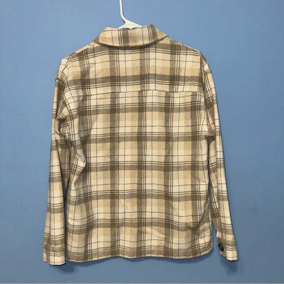 Medium cream colored button down - Picture 3 of 3